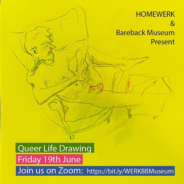 queer life drawing poster miles coote