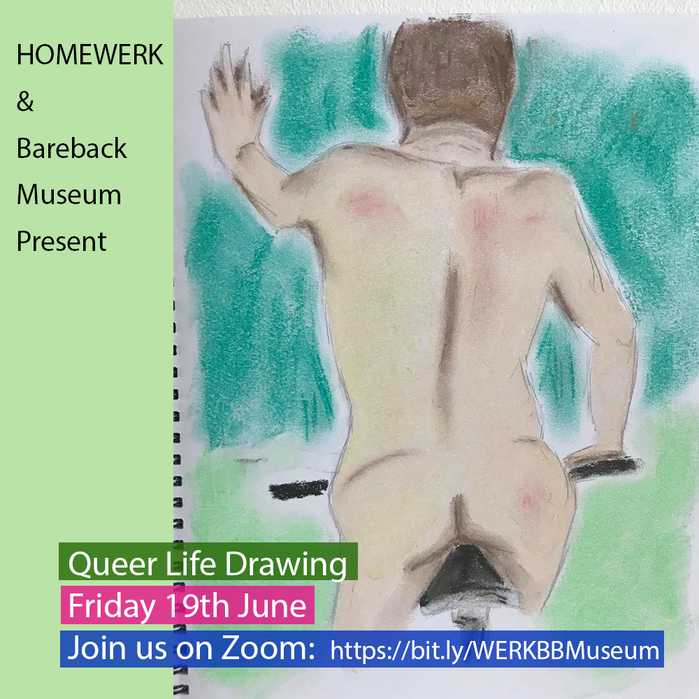 Queer life drawing poster