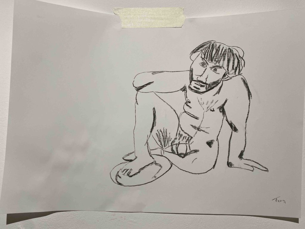 12 queer life drawing conversation, miles coote, make an exhibition of yourself, life drawing cafe