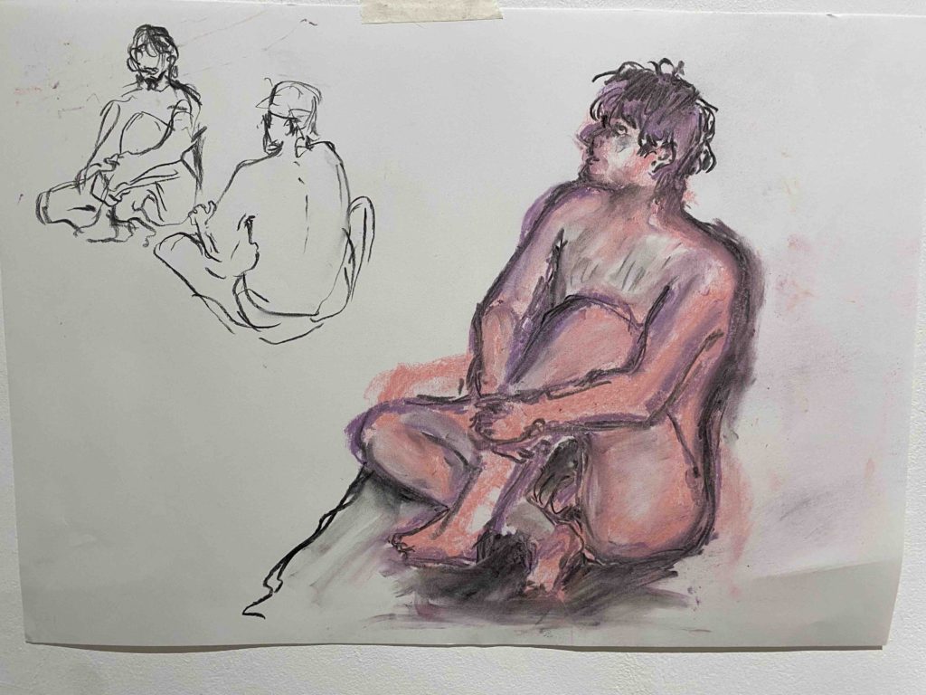 14 queer life drawing conversation, miles coote, make an exhibition of yourself, life drawing cafe